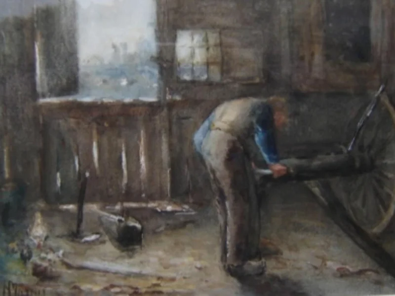 1854-Grada Hermina Marius - Il Carrettiere